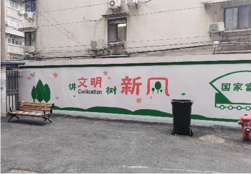 霍山社区墙绘